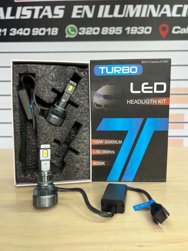 Bombillos LED Tricolor Turboled – Luz Blanca, Amarilla y Cálida – 16000 Lumen